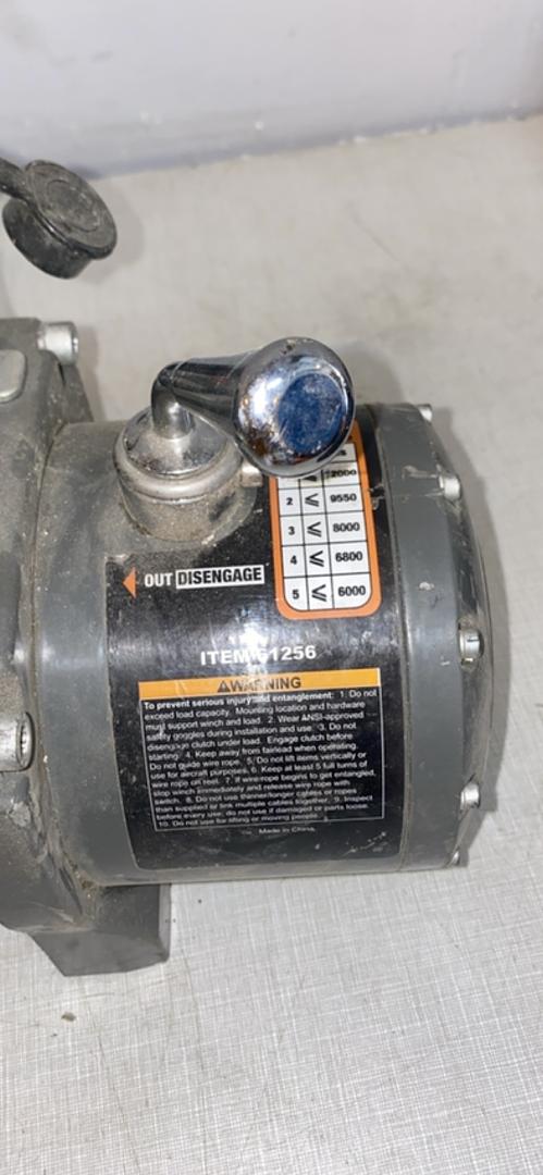 *Pickup Only* Badland Electric Winch Model 61256(S6LLST6981)
