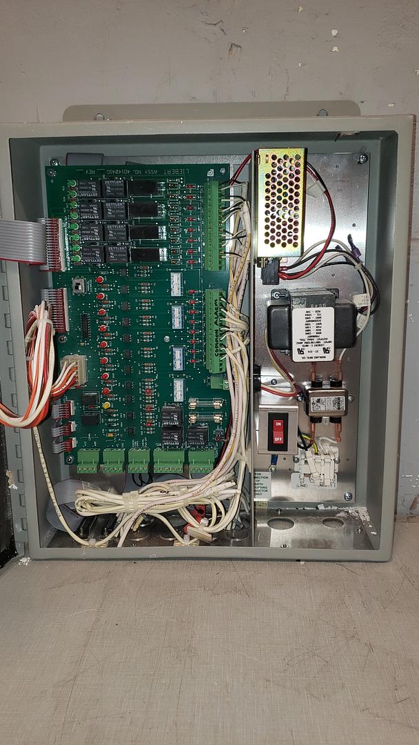 Liebert Alarm Panel RAC2-8-EK Auto Changeover(S6LLST11173)