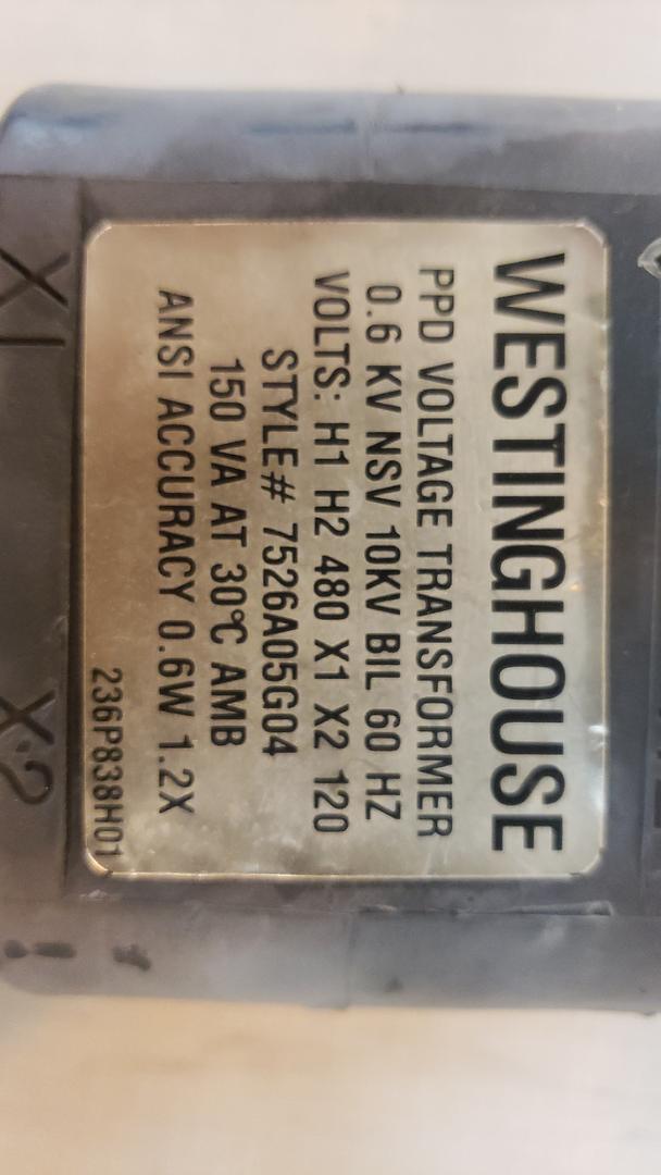 *Pickup Only* Lot of 3 Westinghouse PPD Voltage Transformer 10Kv(S6LLST8554)