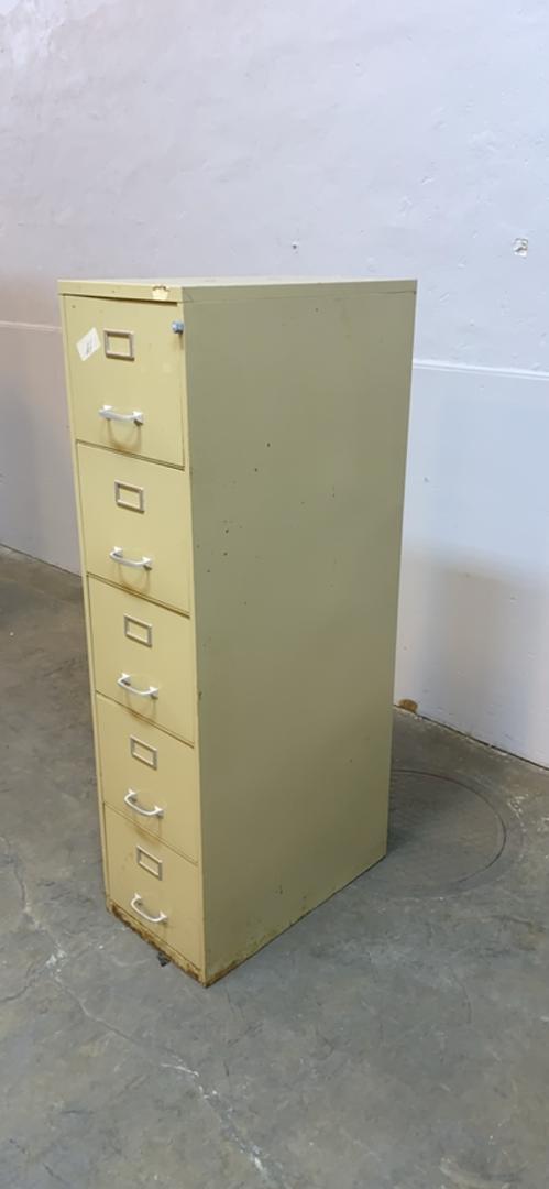 5" Tall 5 Drawer File Cabinet(S6LLST8693)