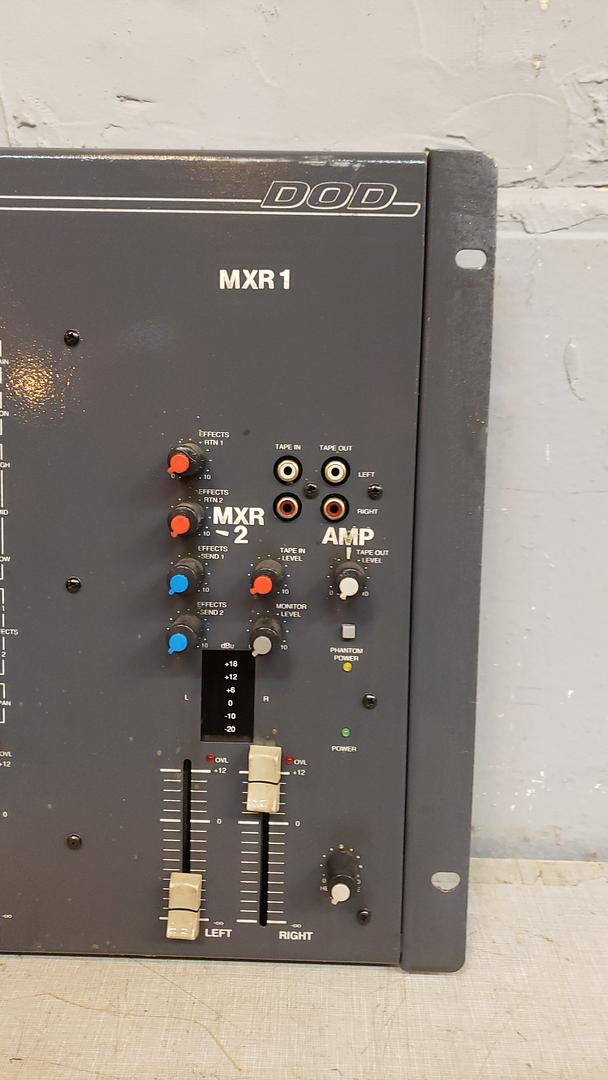 DOD Electronics 822 RM 8 Channel Professional Mixer MXR1(S6LLST10739)