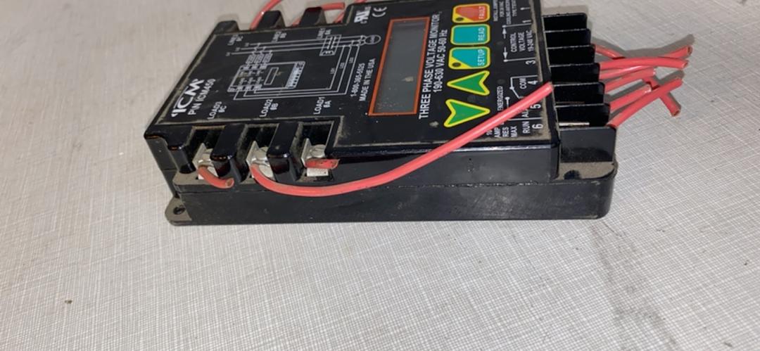 *Pickup Only* ICM Controls ICM450A 3PH Line Voltage Monitor Motor Protection(S6LLST5628)