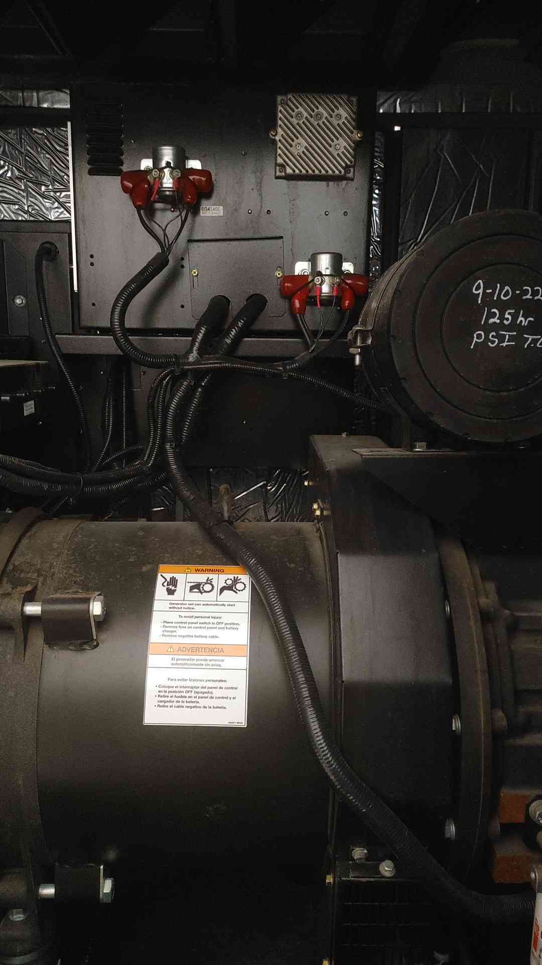 15KW Generac Industrial Power Generator 120/240V 1PH 62A 221Hrs Diesel SD15