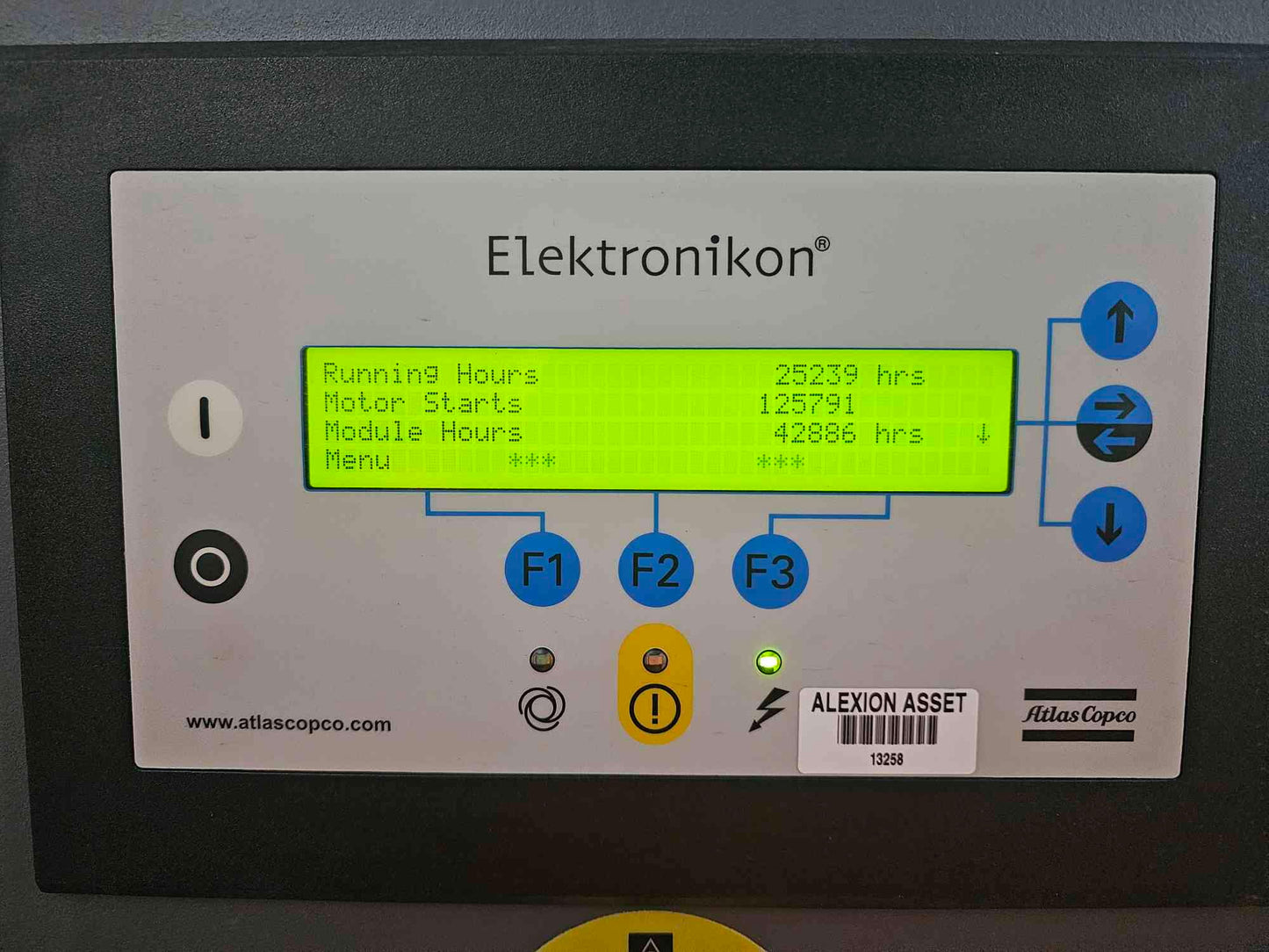 Atlas Copco 192HP ZR90 VSD Oil-Free Rotary Screw Air Compressor 2012 25239hrs