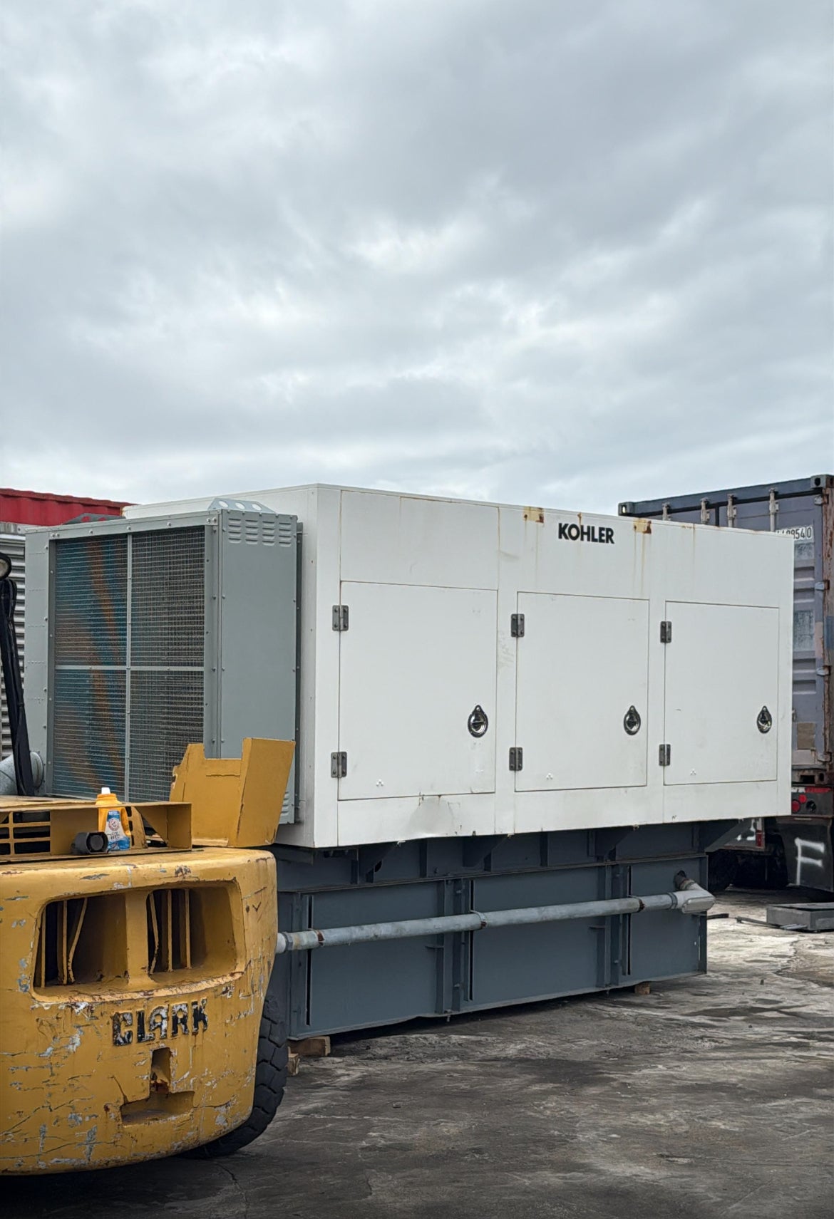 560KW Kohler 600KW 600ROZD71 Detroit Diesel Generator 480v 454hrs V92