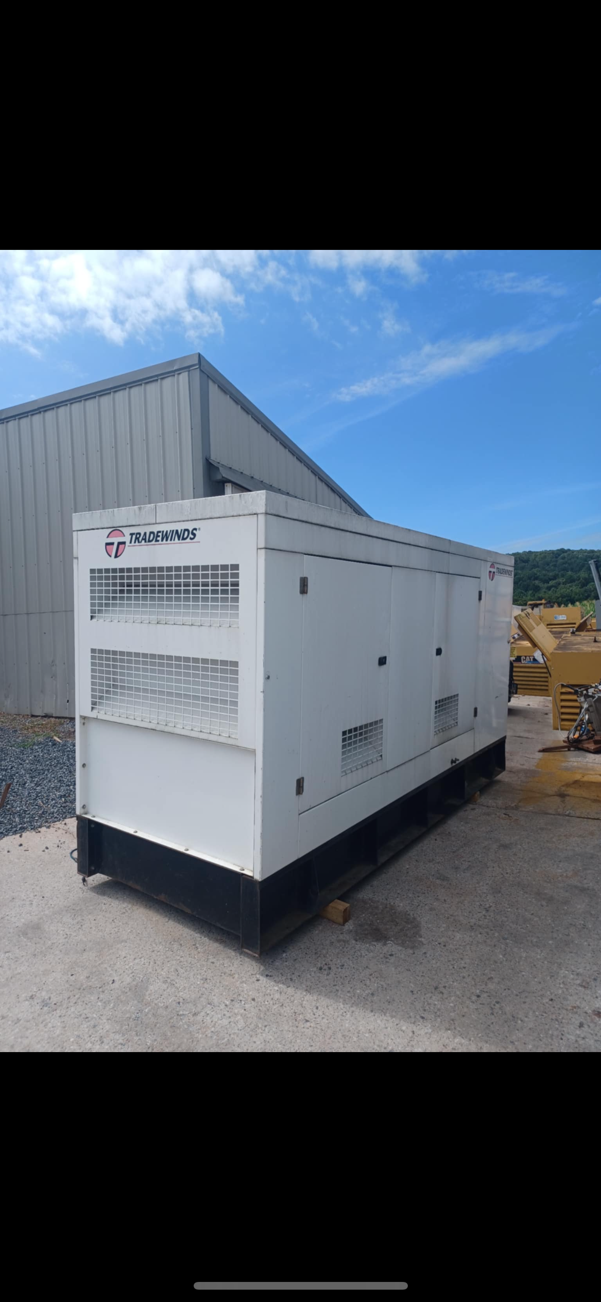 325KW Tradewinds Doosan Diesel Generator 1&3PH 78 Hrs Tested