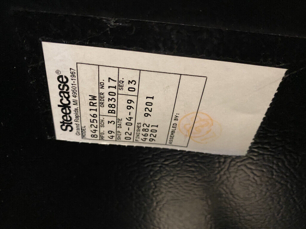 White 5-Tiered Filing Cabinets 42x18x64 1/2 by SteelCase(100868)