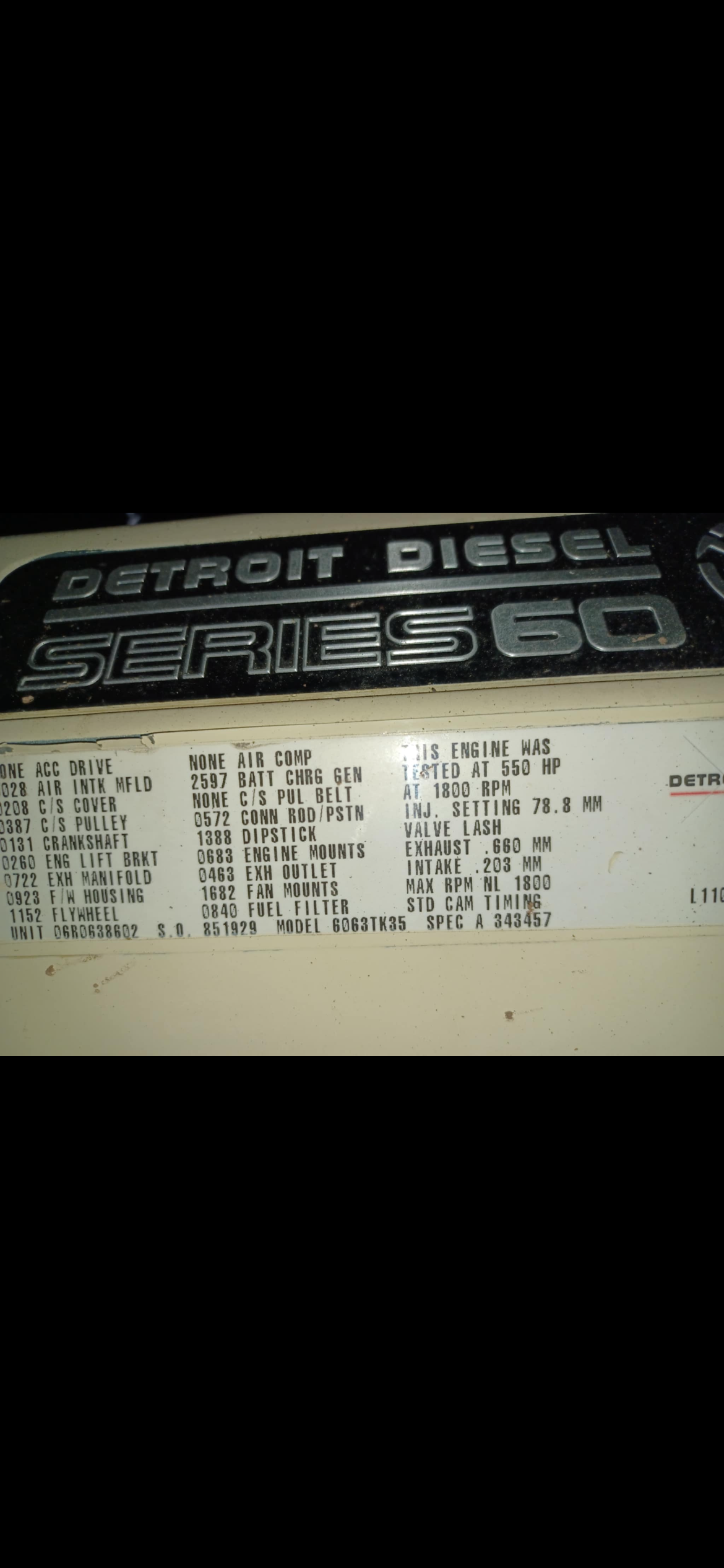 350KW Kohler 350REOZD Detroit Diesel Generator Series 60 322Hrs 3ph 480V