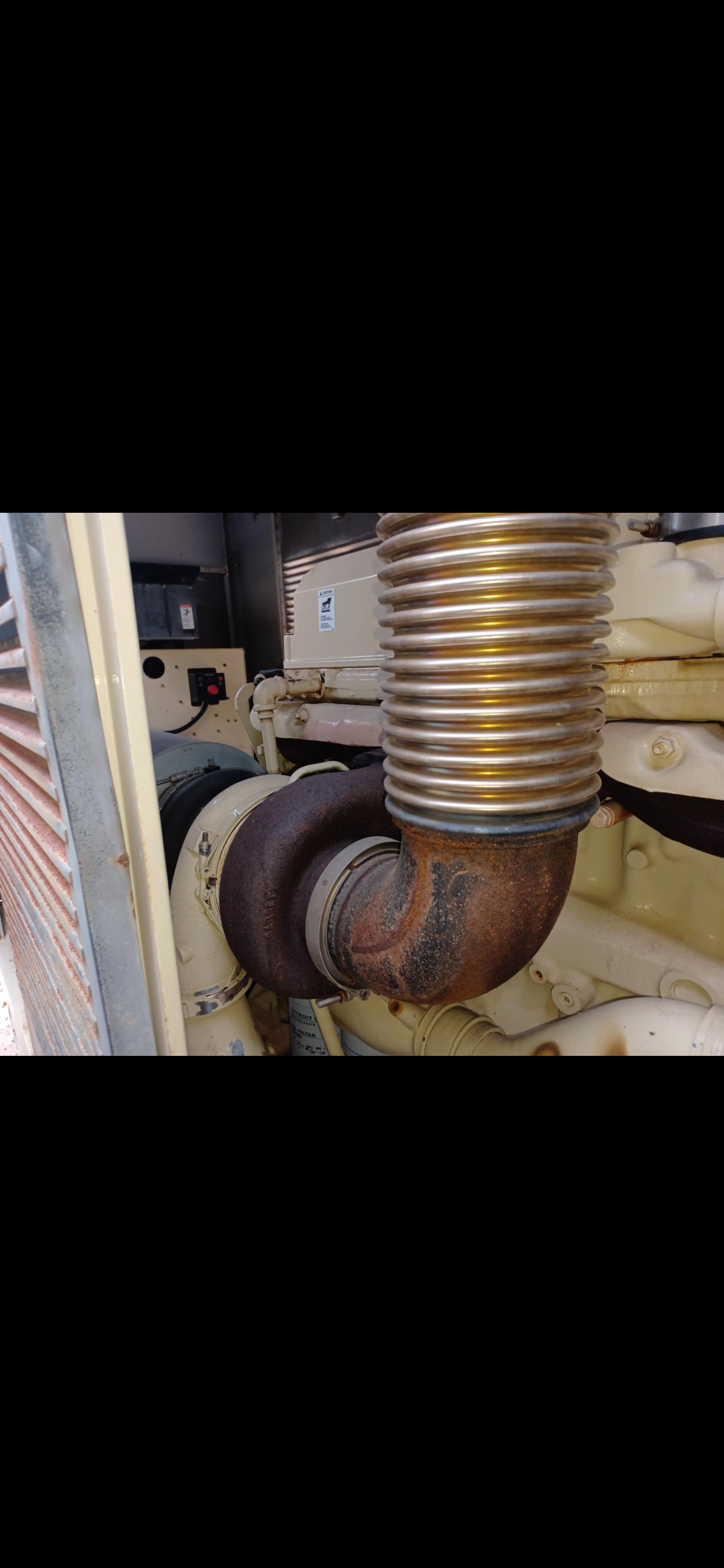 350KW Kohler 350REOZD Detroit Diesel Generator Series 60 322Hrs 3ph 480V