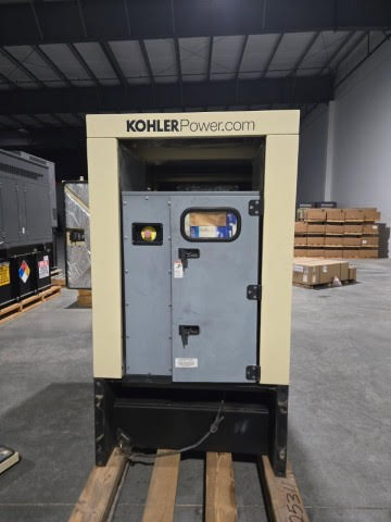 AS-IS 48KW KOHLER 40REOZJ Diesel Generator 1ph 120/240 '16