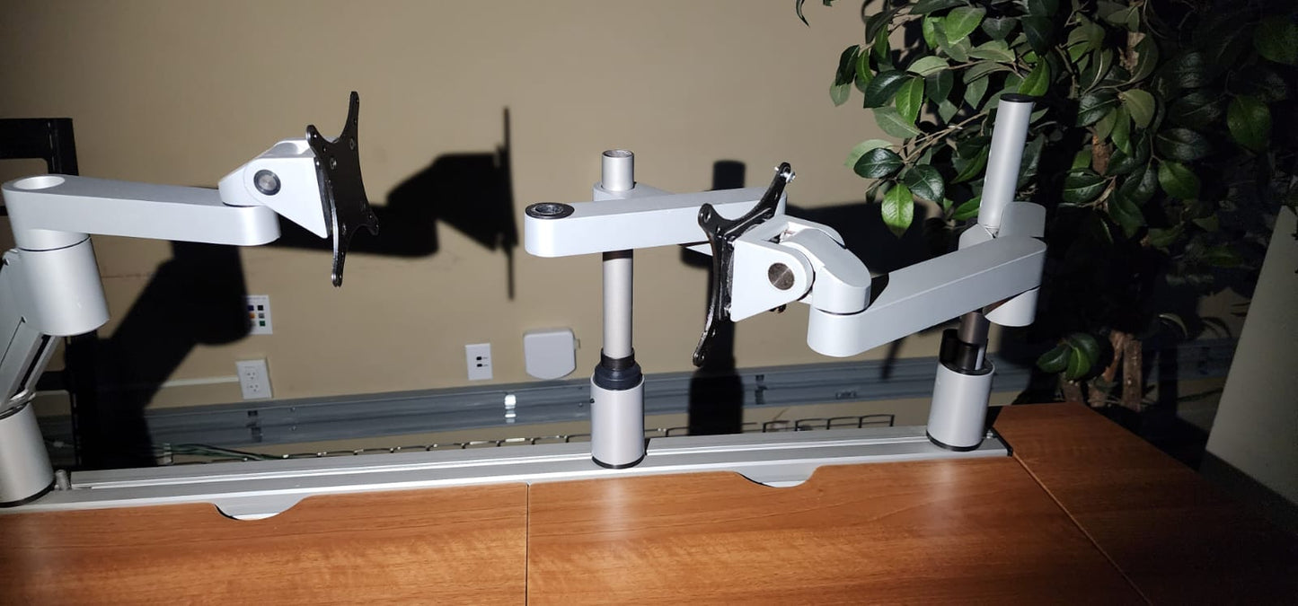 Wood Top Adjustable Work Desk w/ Linak Controls