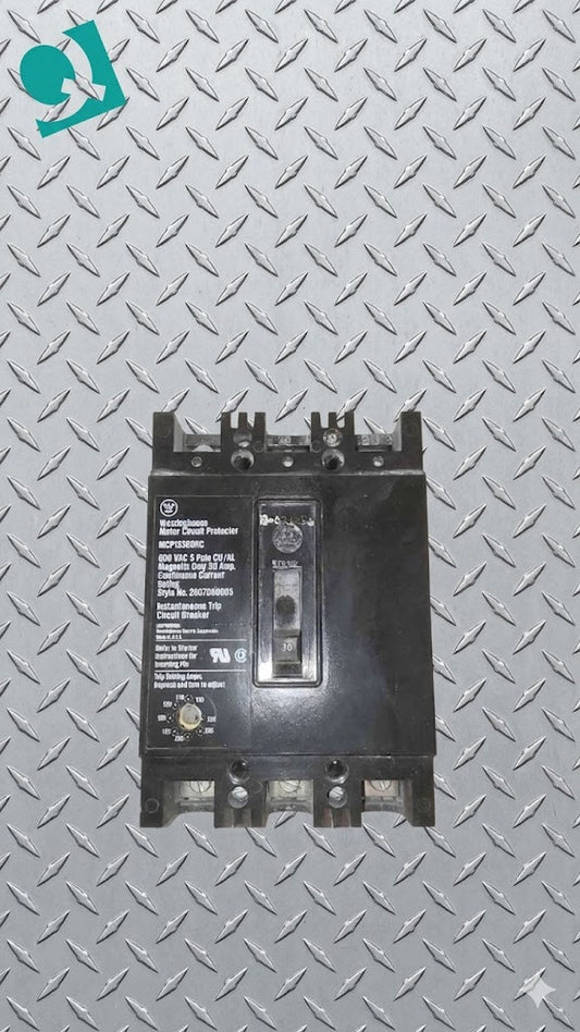 Westinghouse 30A 600VAC 3 Pole Breaker MCP13300RC (SKU: 109594)