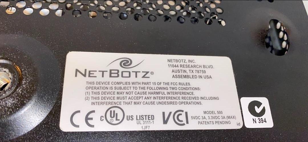 *Pickup Only* APC Netbotz Lot: 1x 500, 2x NBRK0200, & 1x 150 NBPD0150(S6LLST7085)