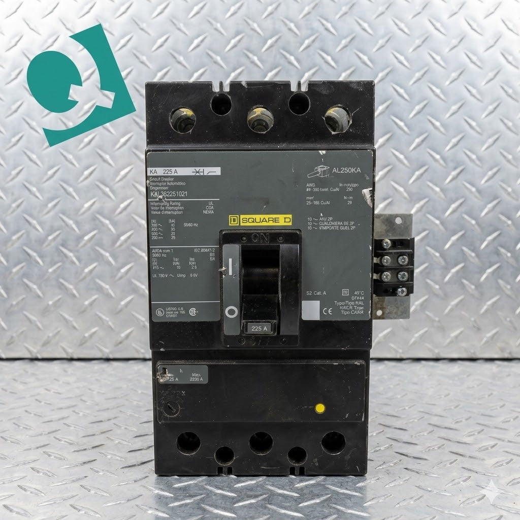 225A Square D Circuit Breaker KAL362251021(S6LLST1316)