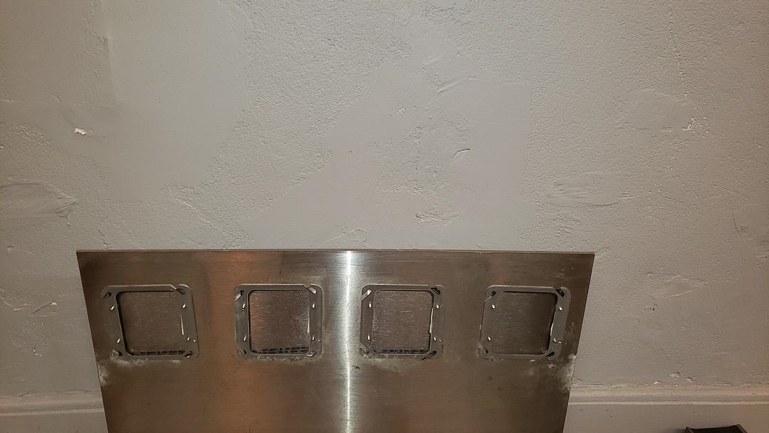 Lab Stainless Wall Panel Manifold Nitrogen Air Telephone(S6LLST9447)