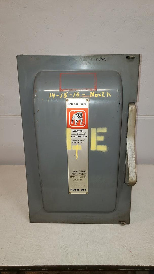 200A Bulldog VacuBreak F Safety Switch F424(S6LLST12149)