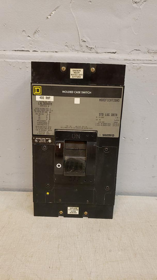 Square D 400A LAL36000M Series 4 Circuit Breaker(S6LLST9036)