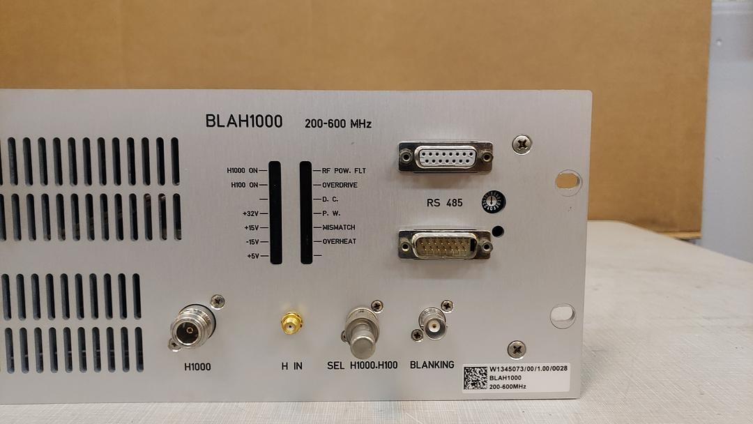 Bruker Type BLAH 1000 200-400 MHz Amplifier(S6LLST8213)