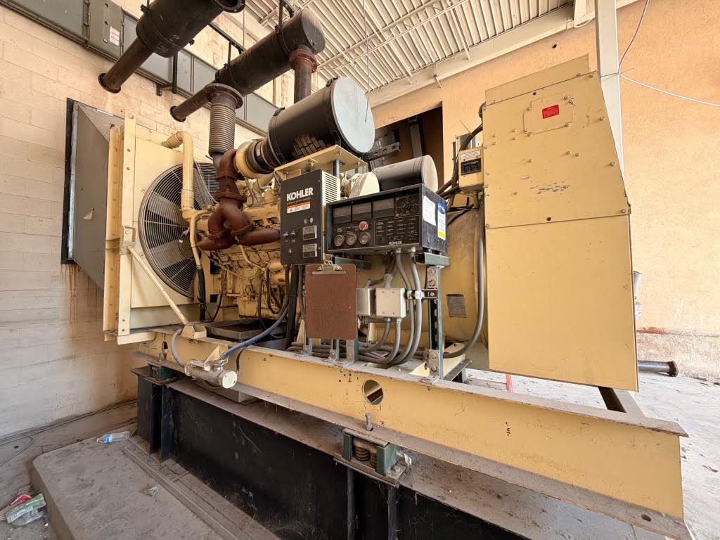 Kohler 600 kW Diesel Generator 277/480V 3 Phase 600kW Standby Power 572RSL4030