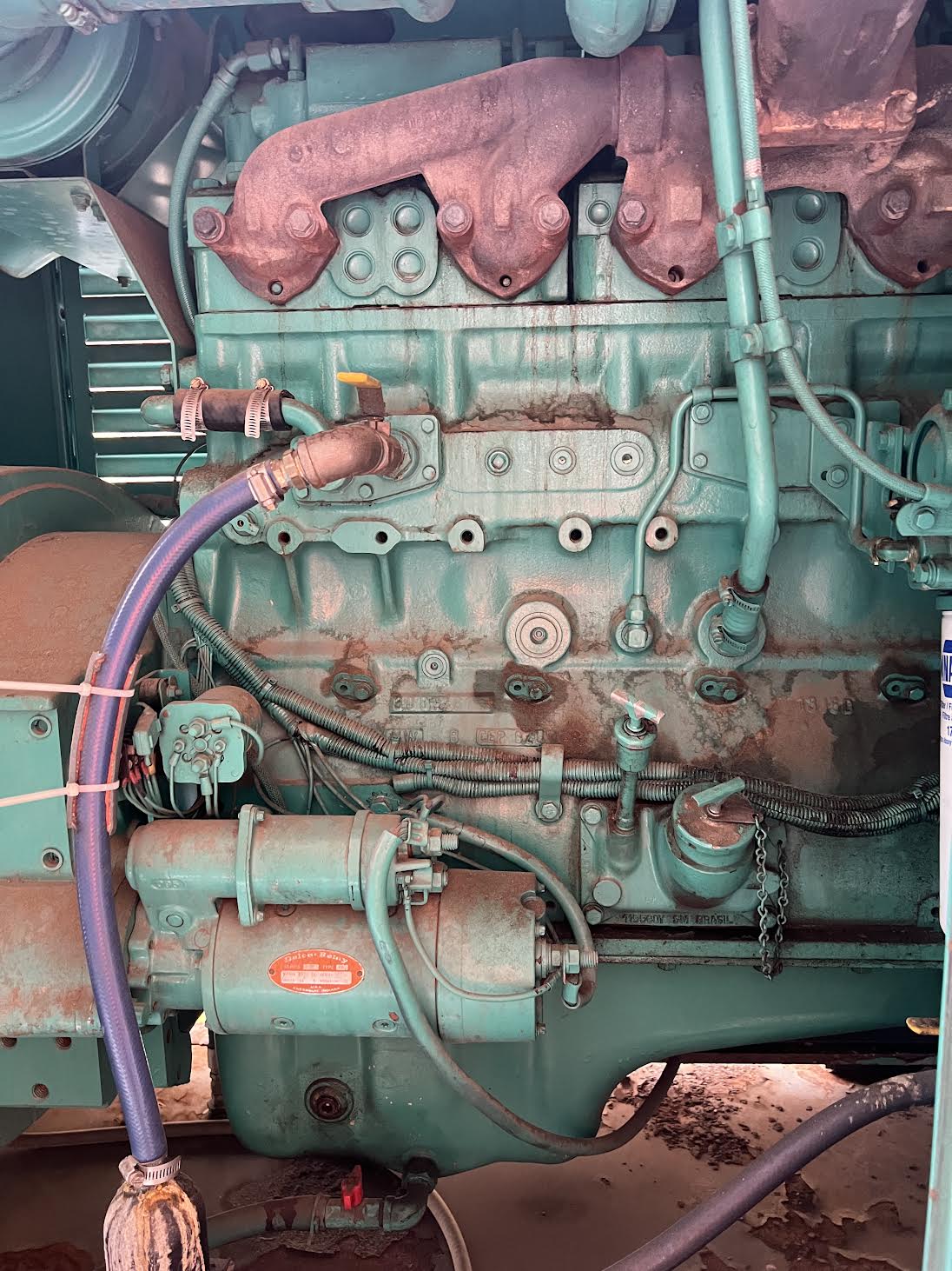 Cummins Onan 350kW Diesel Generator & Tank 350DFCC 438kVA 3ph 487hrs TESTED (SKU: 112935)