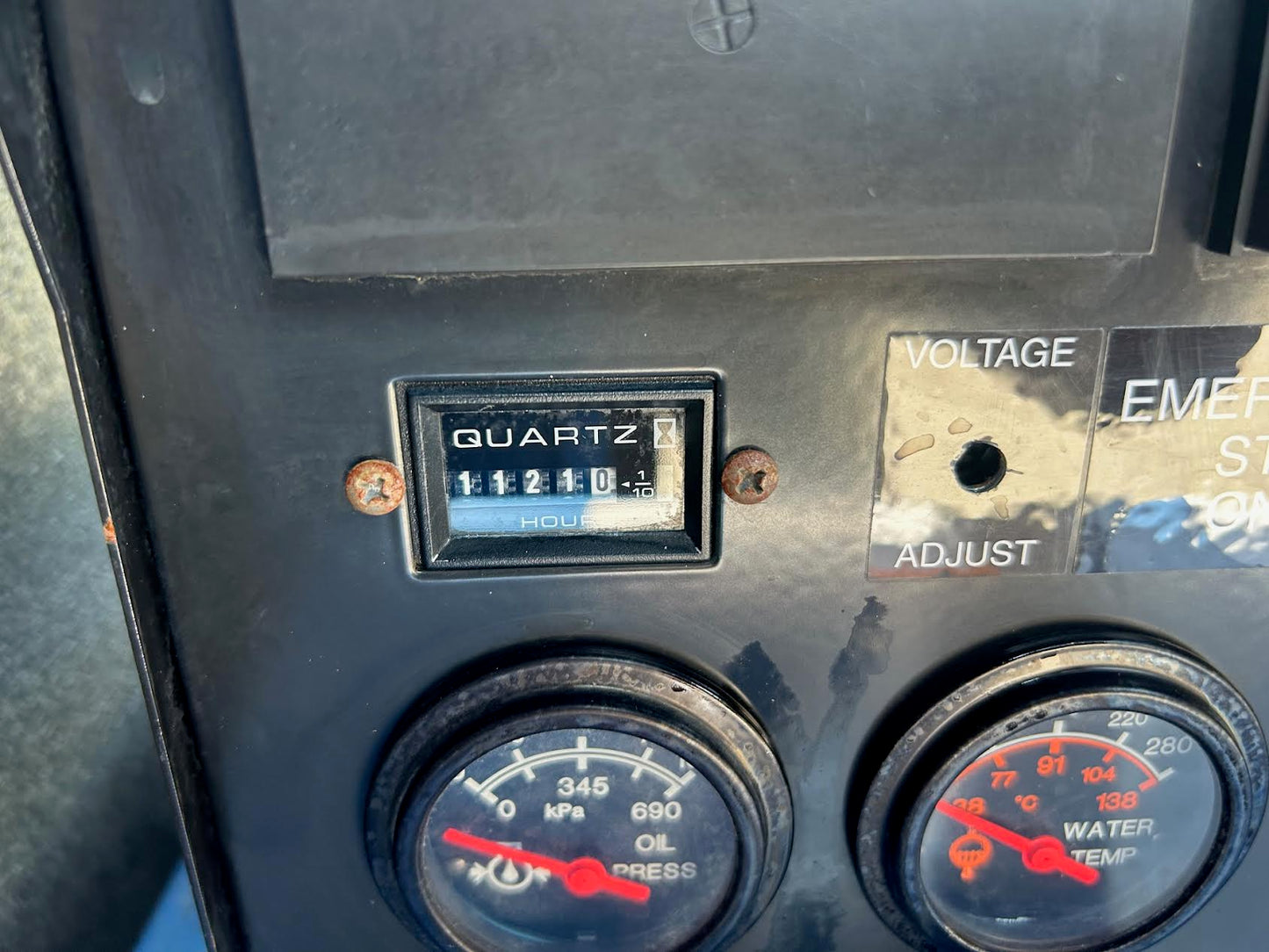 50KW SDMO Nat Gas LP Generator 1&3PH 1121Hrs '07 TESTED
