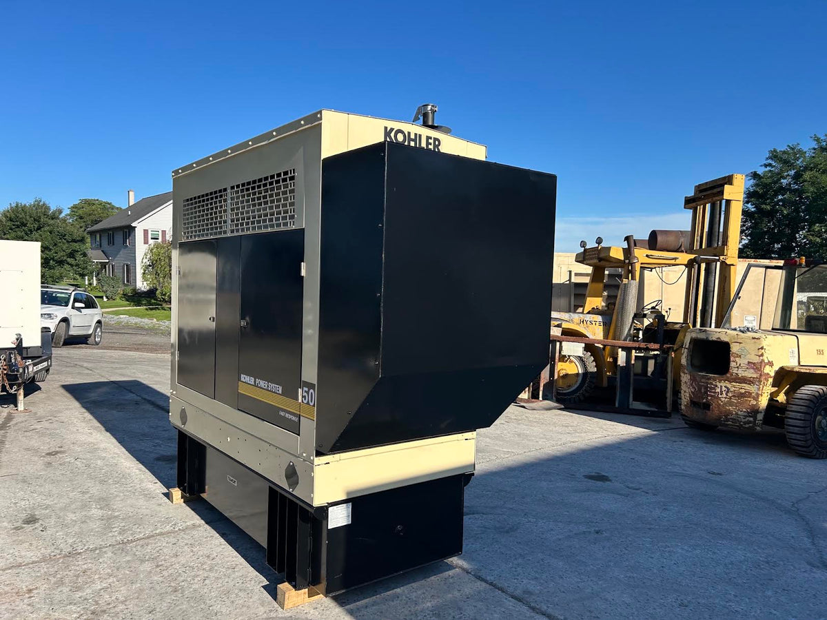 2004 Kohler 50REOZJB 55 kW Diesel Generator 120/208V 3PH Sound Attenuated 725Hr