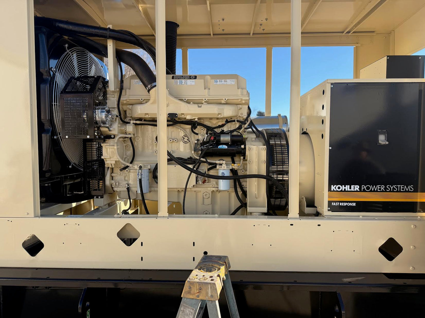 300KW Kohler 300REOZD Diesel Generator 3ph 277/480 '99 Tested