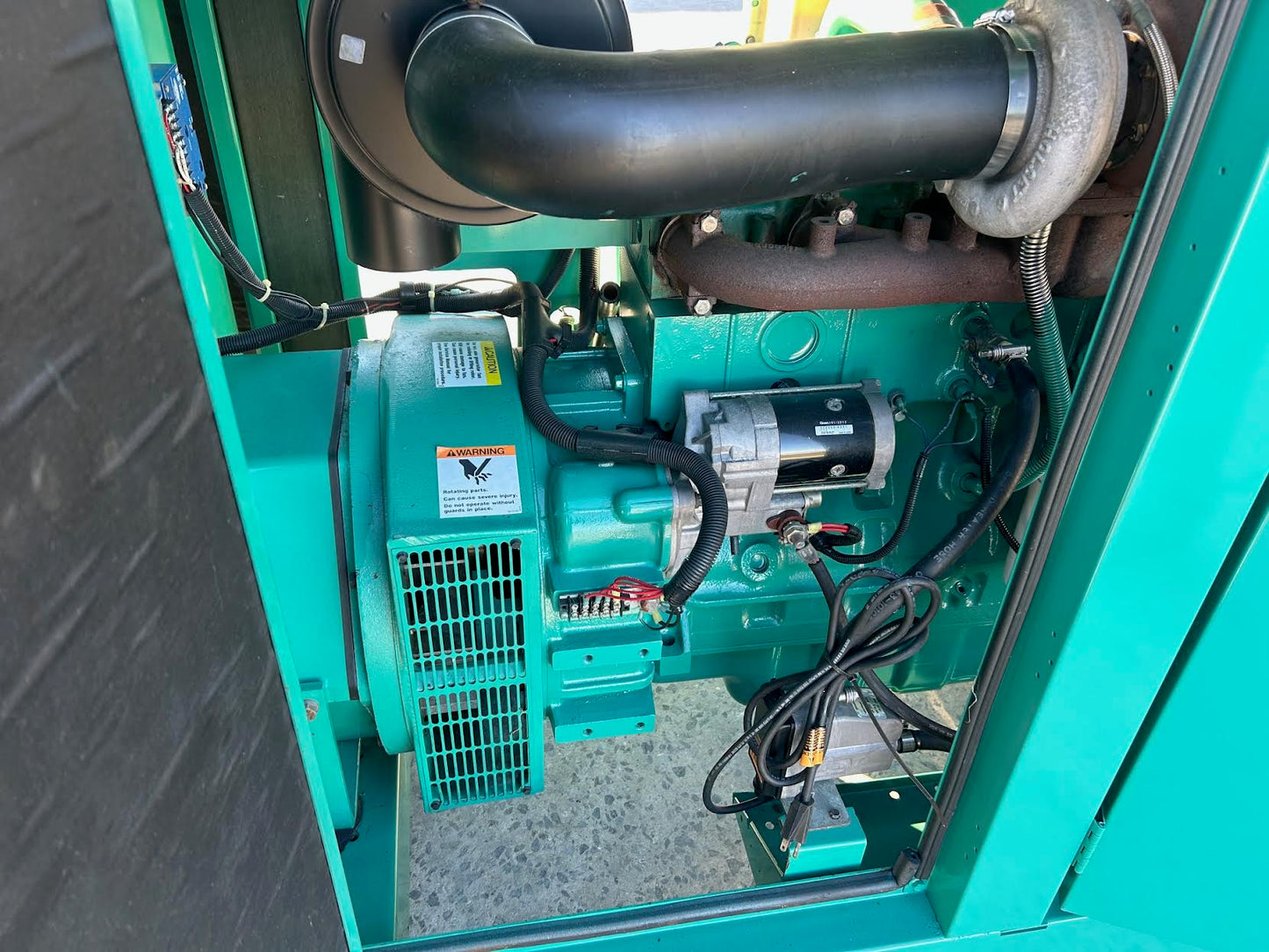 125KW Onan Cummins Diesel DGEA-4958042 12j0/208 3ph 1080hrs Enclosed TESTED