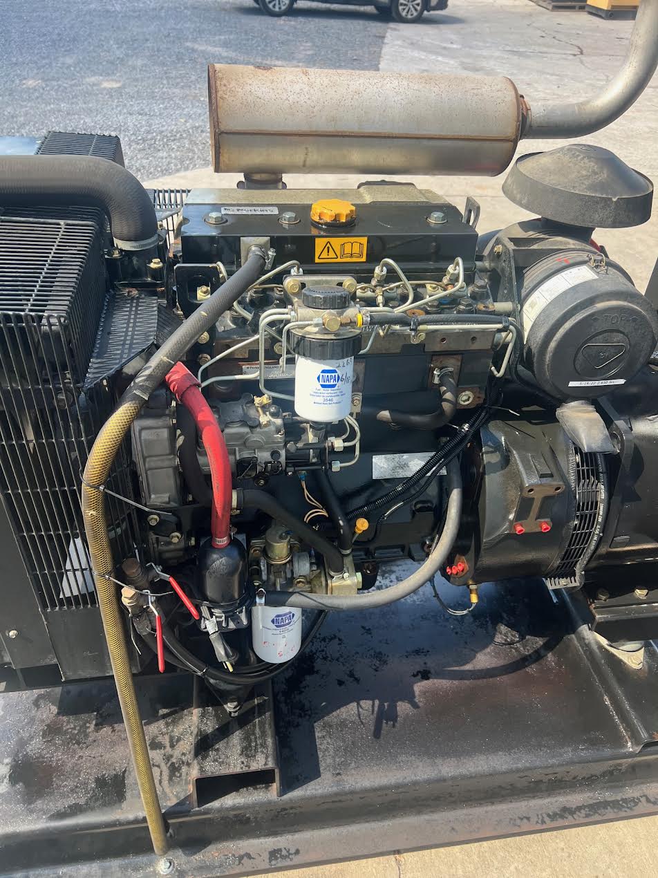 75KW Tradewinds 1004T Perkins Diesel Generator '04 2654hrs Tested