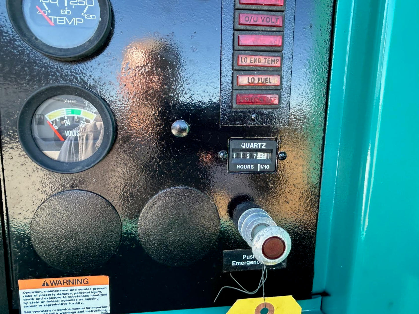 400KW Cummins KTA19G2 Diesel Generator 400DFEB 1137hrs TESTED