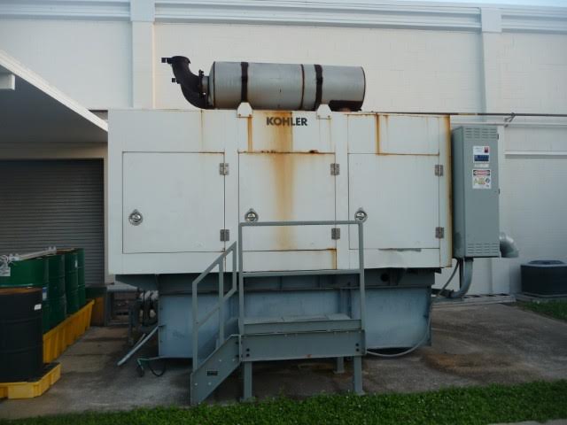 560KW Kohler 600KW 600ROZD71 Detroit Diesel Generator 480v 454hrs V92