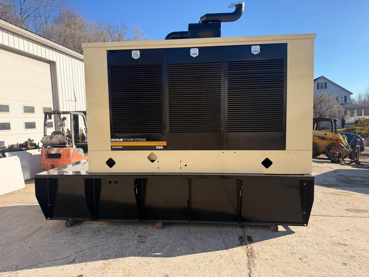 300KW Kohler 300REOZD Diesel Generator 3ph 277/480 '99 Tested