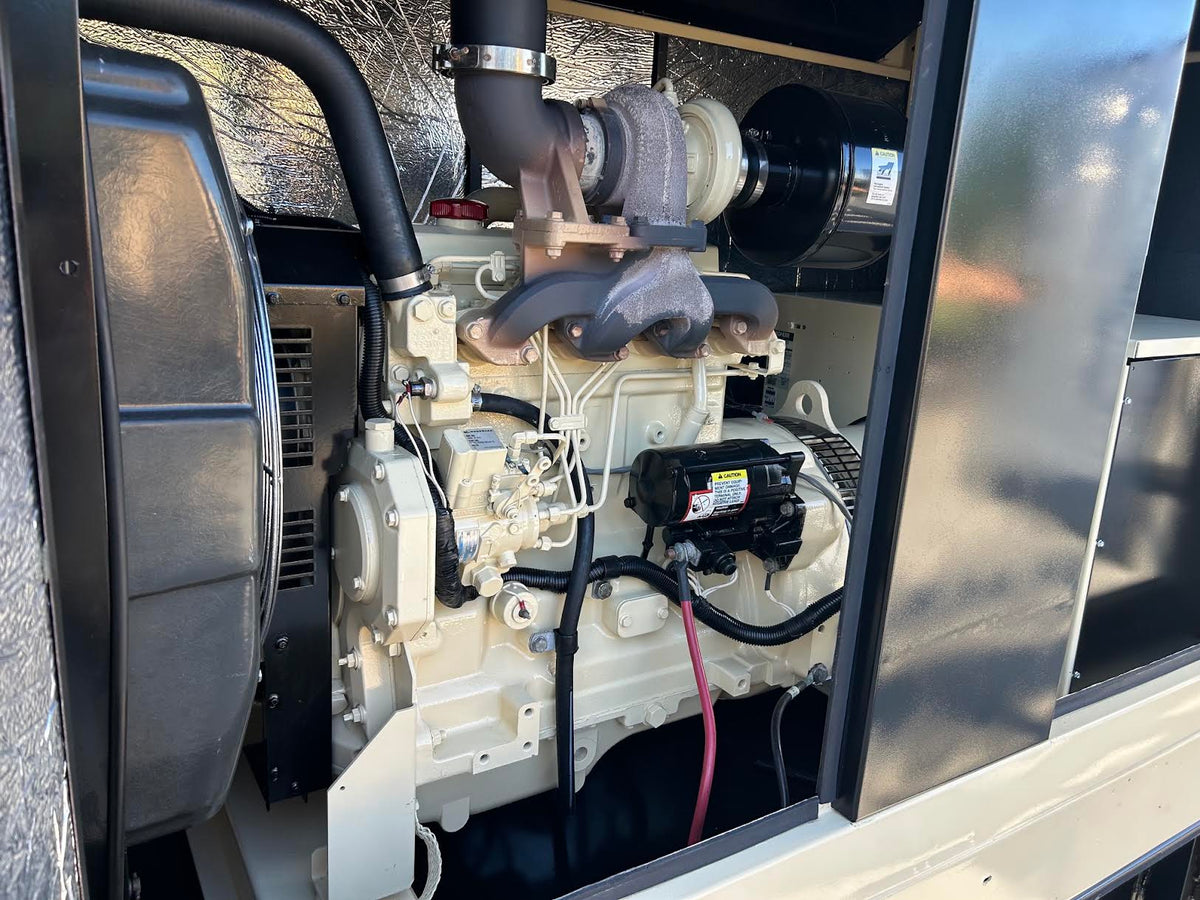 2004 Kohler 50REOZJB 55 kW Diesel Generator 120/208V 3PH Sound Attenuated 725Hr