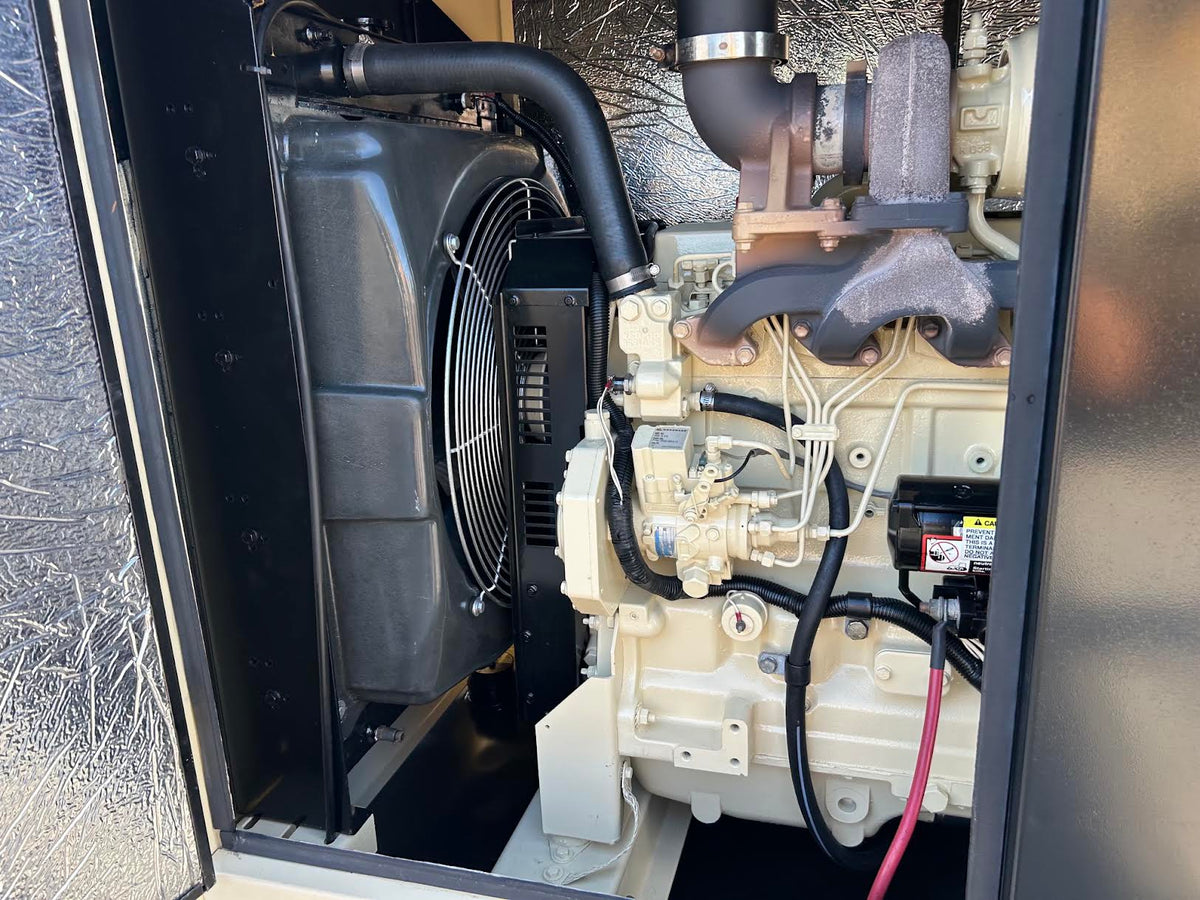 2004 Kohler 50REOZJB 55 kW Diesel Generator 120/208V 3PH Sound Attenuated 725Hr