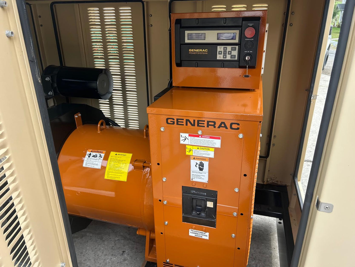 180KW Generac Diesel Generator 277/480v '06 251hrs Tested