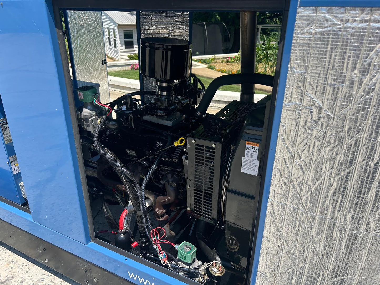 50KW SDMO Nat Gas LP Generator 1&3PH 1121Hrs '07 TESTED