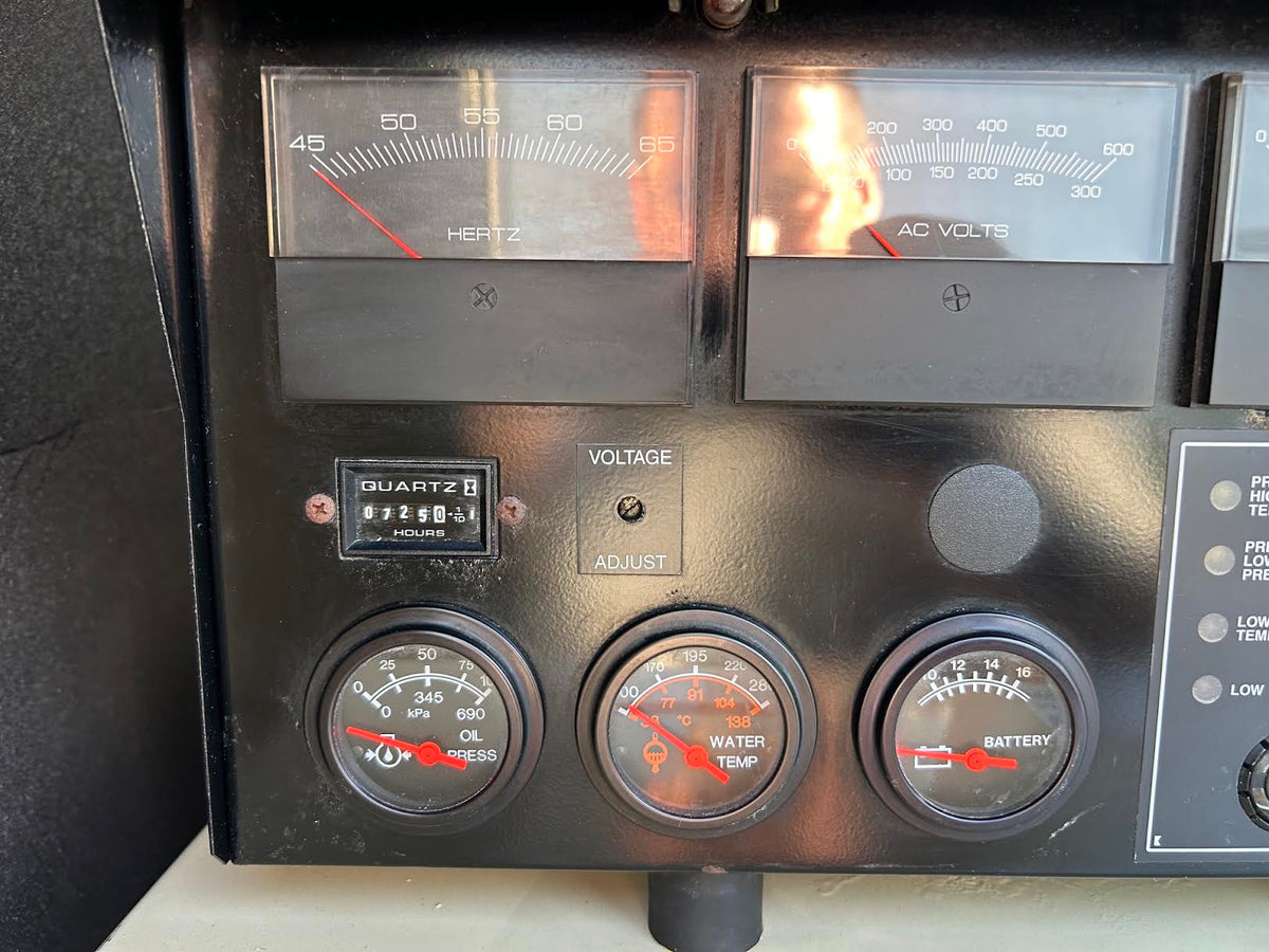 2004 Kohler 50REOZJB 55 kW Diesel Generator 120/208V 3PH Sound Attenuated 725Hr