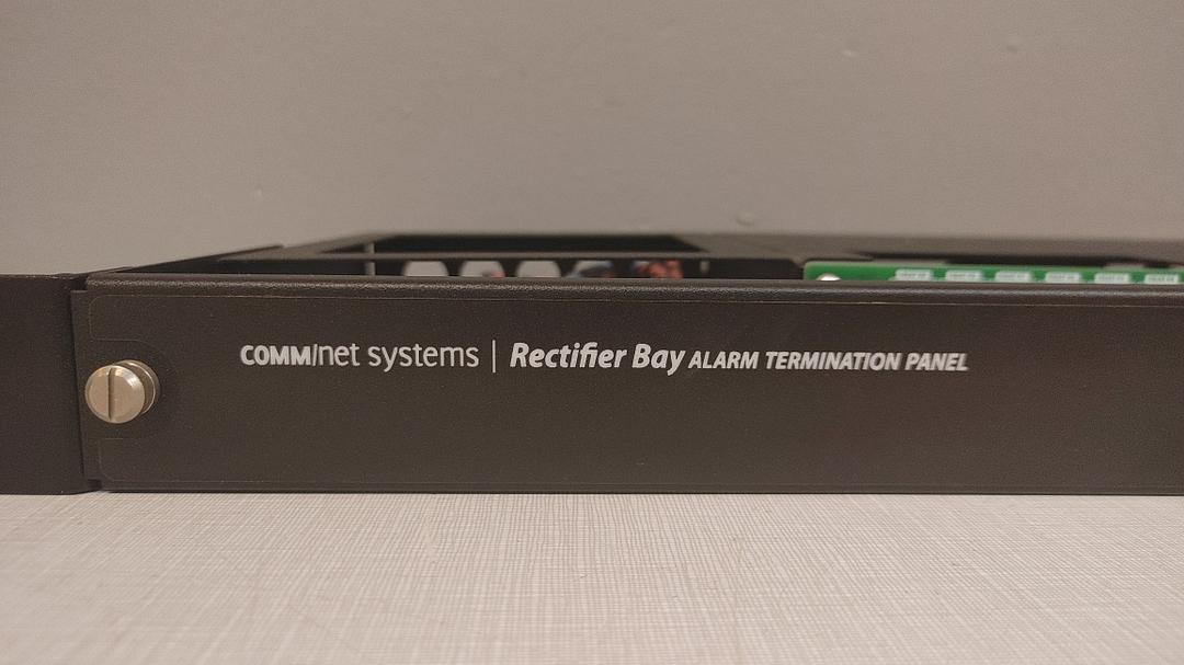 Comm/net Systems Rectifier Bay Alarm Termination Panel(S6LLST11503)
