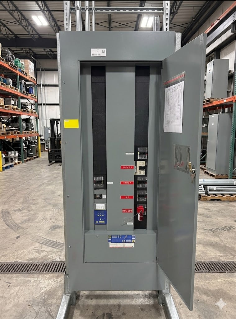 Square D I-Line HCM Panelboard 800A 480Y/277V 3Ph 4W w/ Meter Section