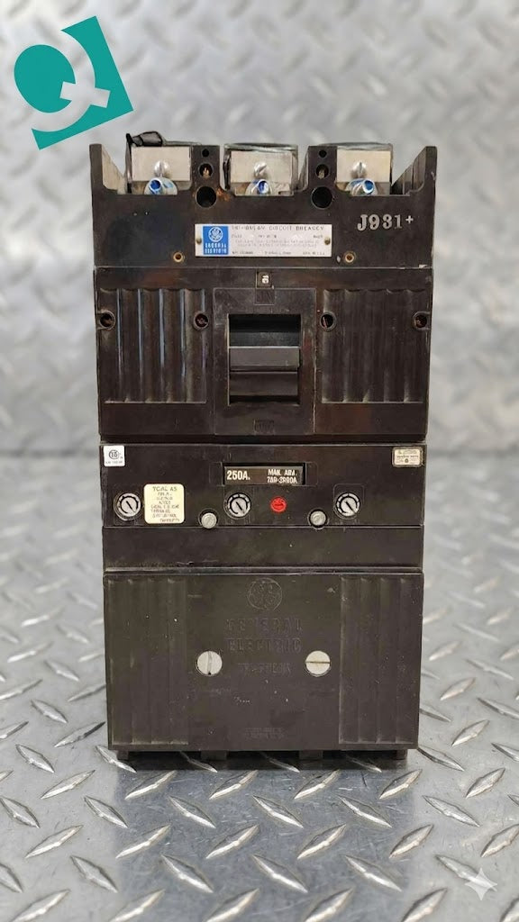 GE 250A TriBreak Circuit Breaker 3 Pole TB43F(103408)