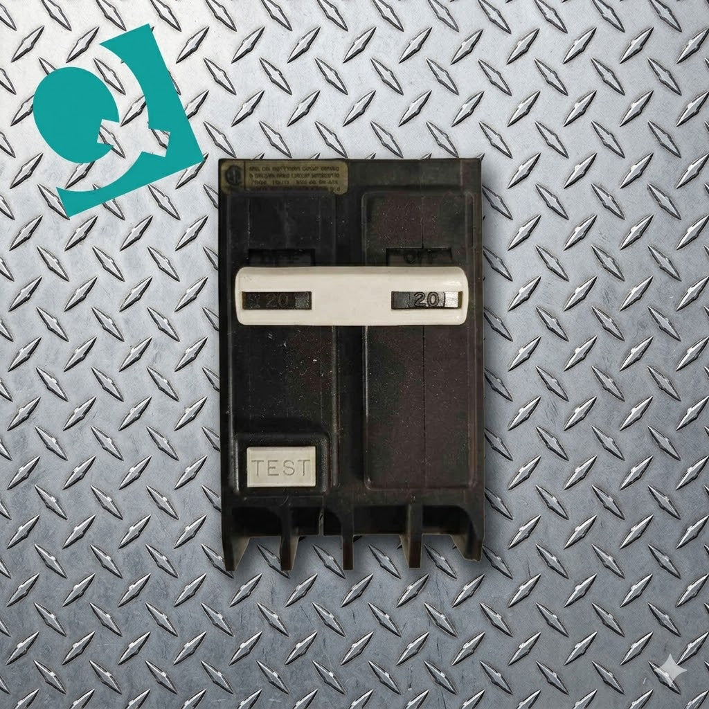 Westinghouse 2 Pole Circuit Breaker 20A 120/240VAC QBGF2020 (109421)