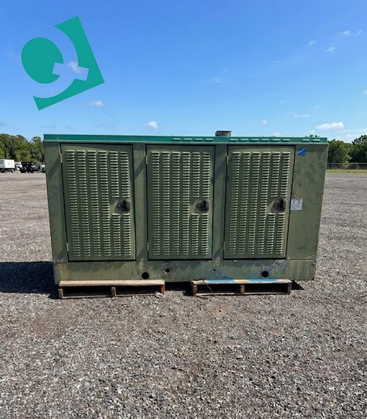100KW Cummins GGHH Nat Gas LP Generator Multi Voltage 2300Hrs '04 TESTED