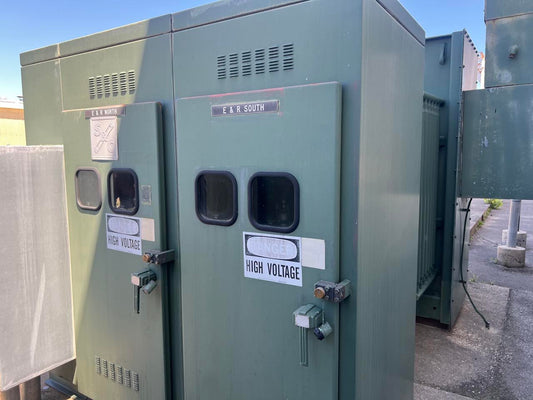 S&C Metal Enclosed Switchgear 4.16kV 400A 5KV 3PH Padmount Fused Switch Disconnect