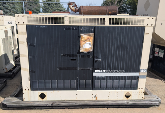 Kohler 60RZG 57kW 60KW LP Nat Gas Generator 1&3PH Standby GM 5.7L TESTED