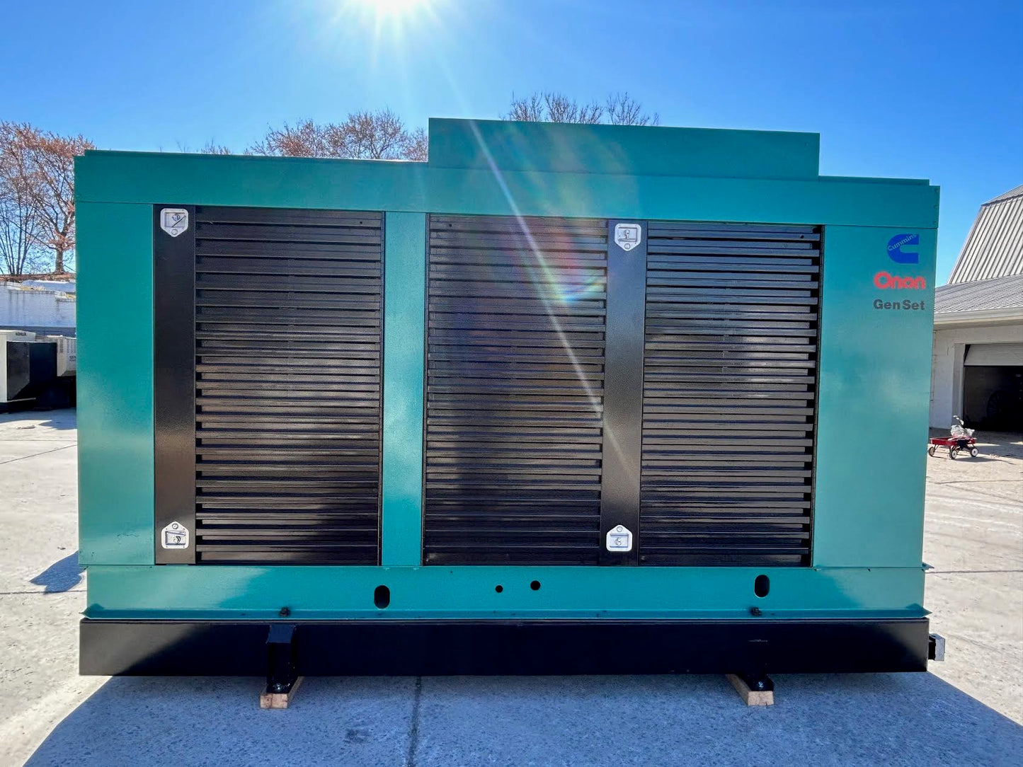 400KW Cummins KTA19G2 Diesel Generator 400DFEB 1137hrs TESTED