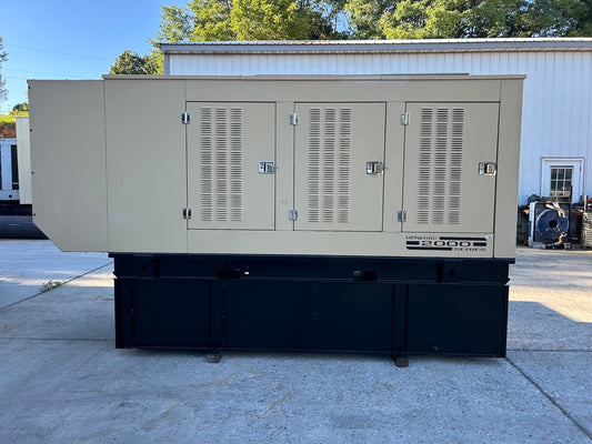 2001 Generac 250 kW Diesel Generator 277/480V 3PH Sound Attenuated Tank 1049Hr