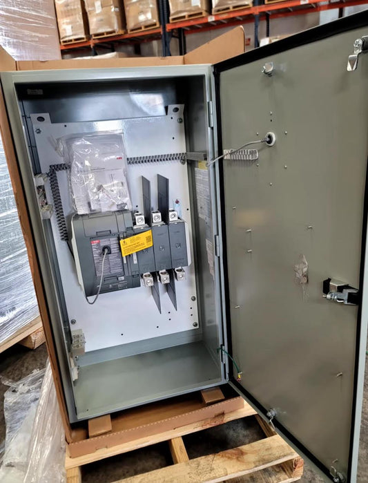 NEW ABB Zenith ZTG 400A ATS Automatic Transfer Switch 480V 3PH SLD Neutral NEMA 3R