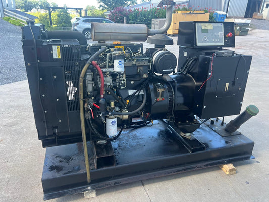 75KW Tradewinds 1004T Perkins Diesel Generator '04 2654hrs Tested