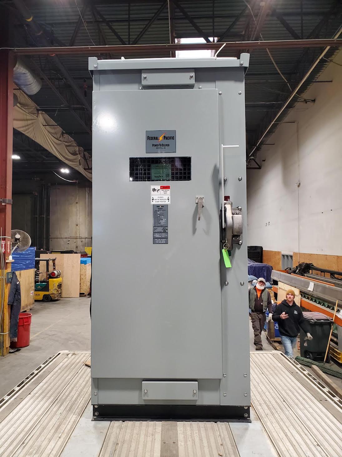 NEW Federal Pacific 5kV 600A Metal-Enclosed Outdoor Switchgear - Auto-Jet II Load Interrupter Switch