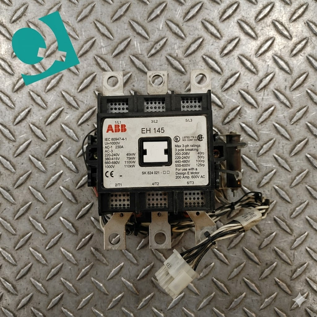 ABB 225A 2 Pole Circuit Breaker 600V EH145